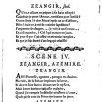 Mustapha et Zéangir, tragédie en cinq actes et en vers, représentée sur le théâtre de Fontainebleau, devant Leurs Majestés, le 1er novembre 1776