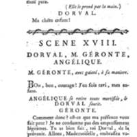 Bourru bienfaisant (Le), comédie en trois actes et en prose, de M. Goldoni, représentée à la cour le 5 novembre 1771, et représentée pour la première fois par les Comédiens français ordinaires du Roi le 4 novembre 1771