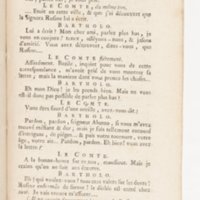 Barbier de Séville, ou la Précaution inutile (Le), comédie en quatre actes, par M. de Beaumarchais, représentée sur le théâtre de la Comédie Française le 23 février 1775 (avec une Lettre modérée sur la chute et la critique du Barbier de Séville)