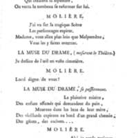 Molière à la nouvelle salle, ou les Audiences de Thalie, comédie en un acte et en vers libres