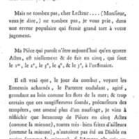 Barbier de Séville, ou la Précaution inutile (Le), comédie en quatre actes, par M. de Beaumarchais, représentée sur le théâtre de la Comédie Française le 23 février 1775 (avec une Lettre modérée sur la chute et la critique du Barbier de Séville)