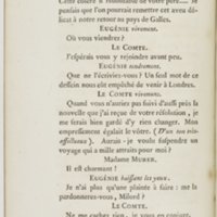 Eugénie, drame en cinq actes en prose, enrichi de figures en taille-douce ; avec un Essai sur le drame sérieux