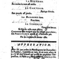 Persifleur (Le), comédie en trois actes et en vers… par M. de Sauvigny