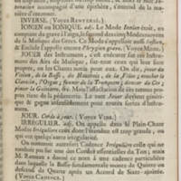 Dictionnaire de musique par Jean-Jacques Rousseau