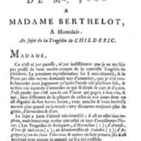 Childéric, tragédie…