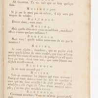 Barbier de Séville, ou la Précaution inutile (Le), comédie en quatre actes, par M. de Beaumarchais, représentée sur le théâtre de la Comédie Française le 23 février 1775 (avec une Lettre modérée sur la chute et la critique du Barbier de Séville)