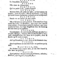 Barbier de Séville, ou la Précaution inutile (Le), comédie en quatre actes, par M. de Beaumarchais, représentée sur le théâtre de la Comédie Française le 23 février 1775 (avec une Lettre modérée sur la chute et la critique du Barbier de Séville)
