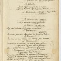 Plaisir (Le), comédie en un acte et en vers libres