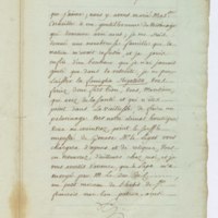 Recueil de lettres de Voltaire, de Mme du Châtelet et de Jean-Jacques Rousseau, préparé en 1782 pour une édition, par un ancien secrétaire de l'abbé de Sade