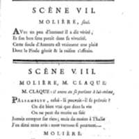 Molière à la nouvelle salle, ou les Audiences de Thalie, comédie en un acte et en vers libres