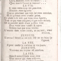 Zénéïde, comédie en un acte, en vers, avec un divertissement