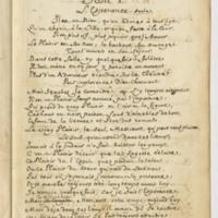 Plaisir (Le), comédie en un acte et en vers libres