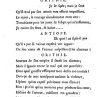 Amazones (Les), tragédie en cinq actes, par madame du Boccage, représentée par les Comédiens ordinaires du Roy, aux mois de juillet et d'août 1749