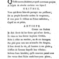 Amazones (Les), tragédie en cinq actes, par madame du Boccage, représentée par les Comédiens ordinaires du Roy, aux mois de juillet et d'août 1749