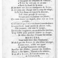 Quartier d'hyver (Le), comédie en un acte et en vers, représentée pour la première fois par les Comédiens françois ordinaires du Roi, le 4 décembre 1744