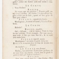 Barbier de Séville, ou la Précaution inutile (Le), comédie en quatre actes, par M. de Beaumarchais, représentée sur le théâtre de la Comédie Française le 23 février 1775 (avec une Lettre modérée sur la chute et la critique du Barbier de Séville)