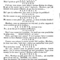 Barbier de Séville, ou la Précaution inutile (Le), comédie en quatre actes, par M. de Beaumarchais, représentée sur le théâtre de la Comédie Française le 23 février 1775 (avec une Lettre modérée sur la chute et la critique du Barbier de Séville)
