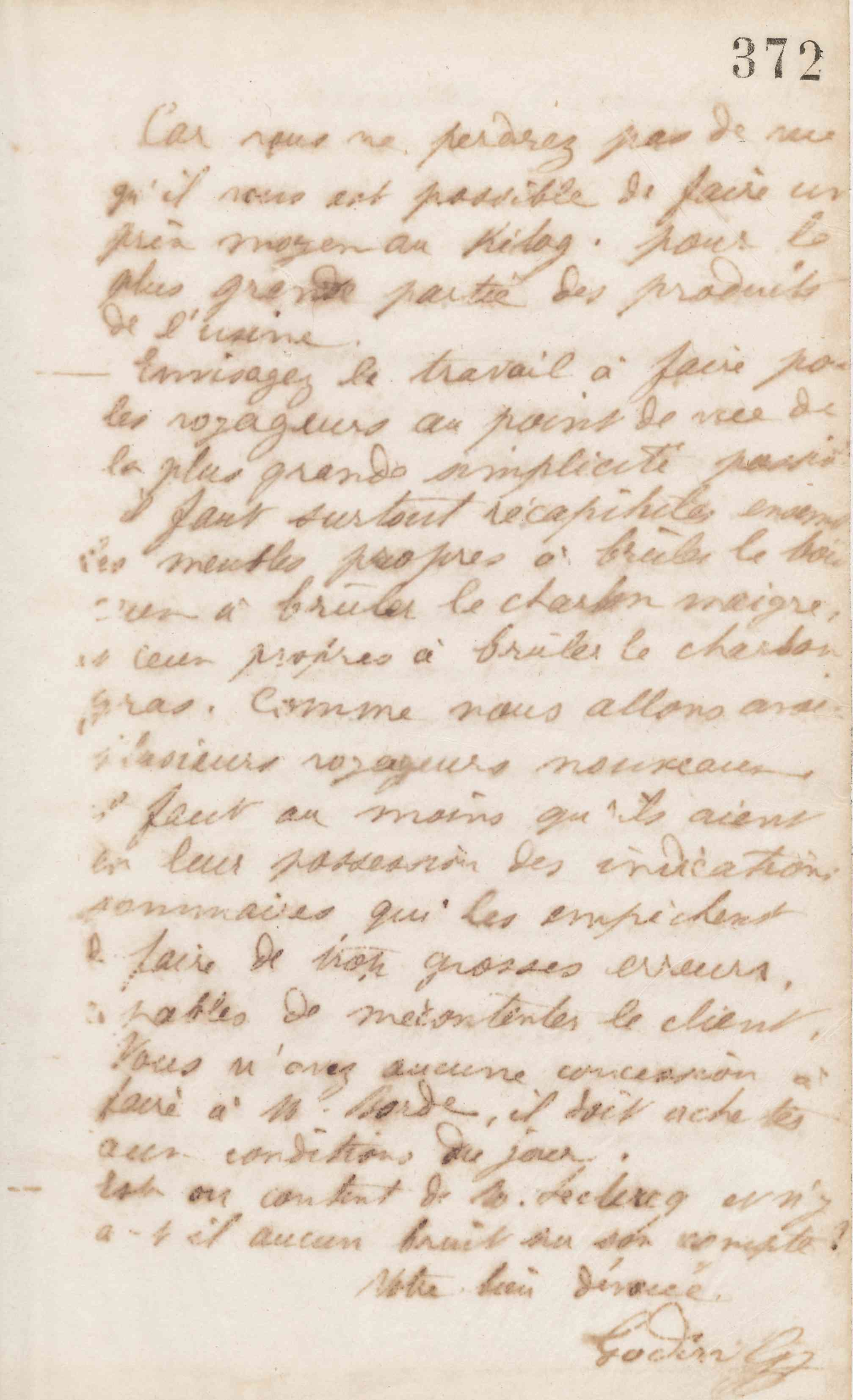 Jean-Baptiste André Godin à Alfred Denisart, 3 décembre 1872