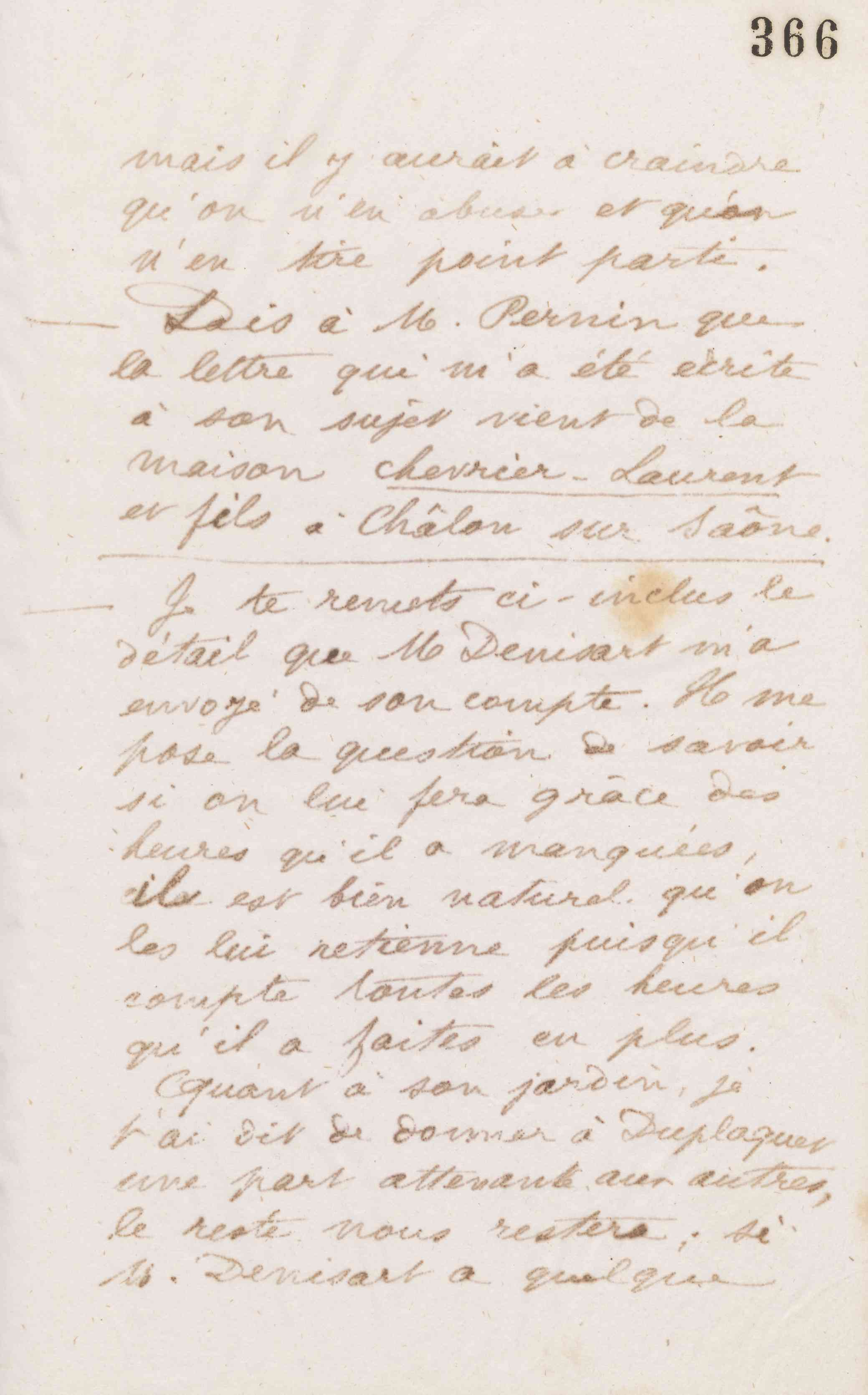 Jean-Baptiste André Godin à Émile Godin, 23 février 1874