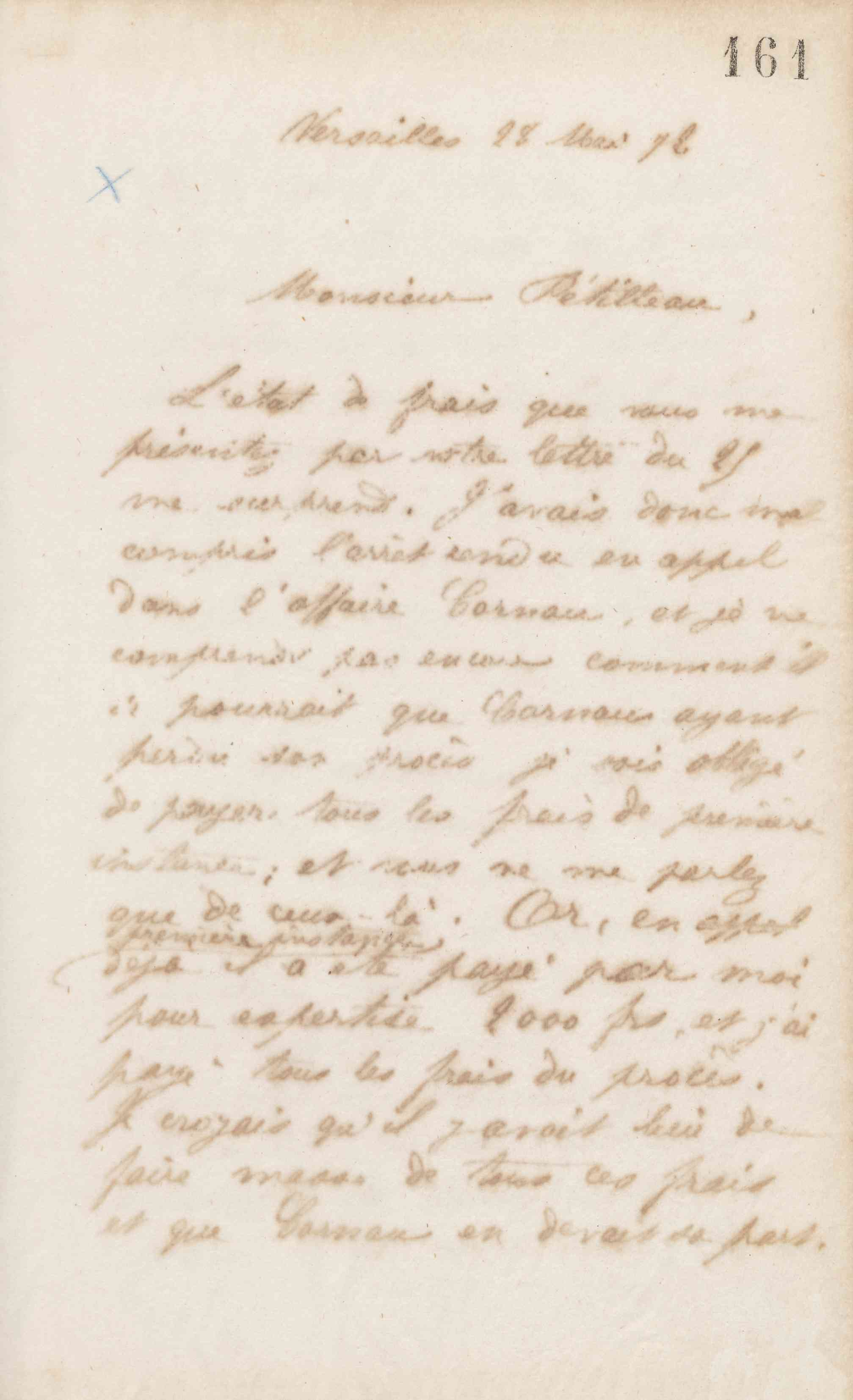 Jean-Baptiste André Godin à Albert Pétilleau, 28 mai 1872