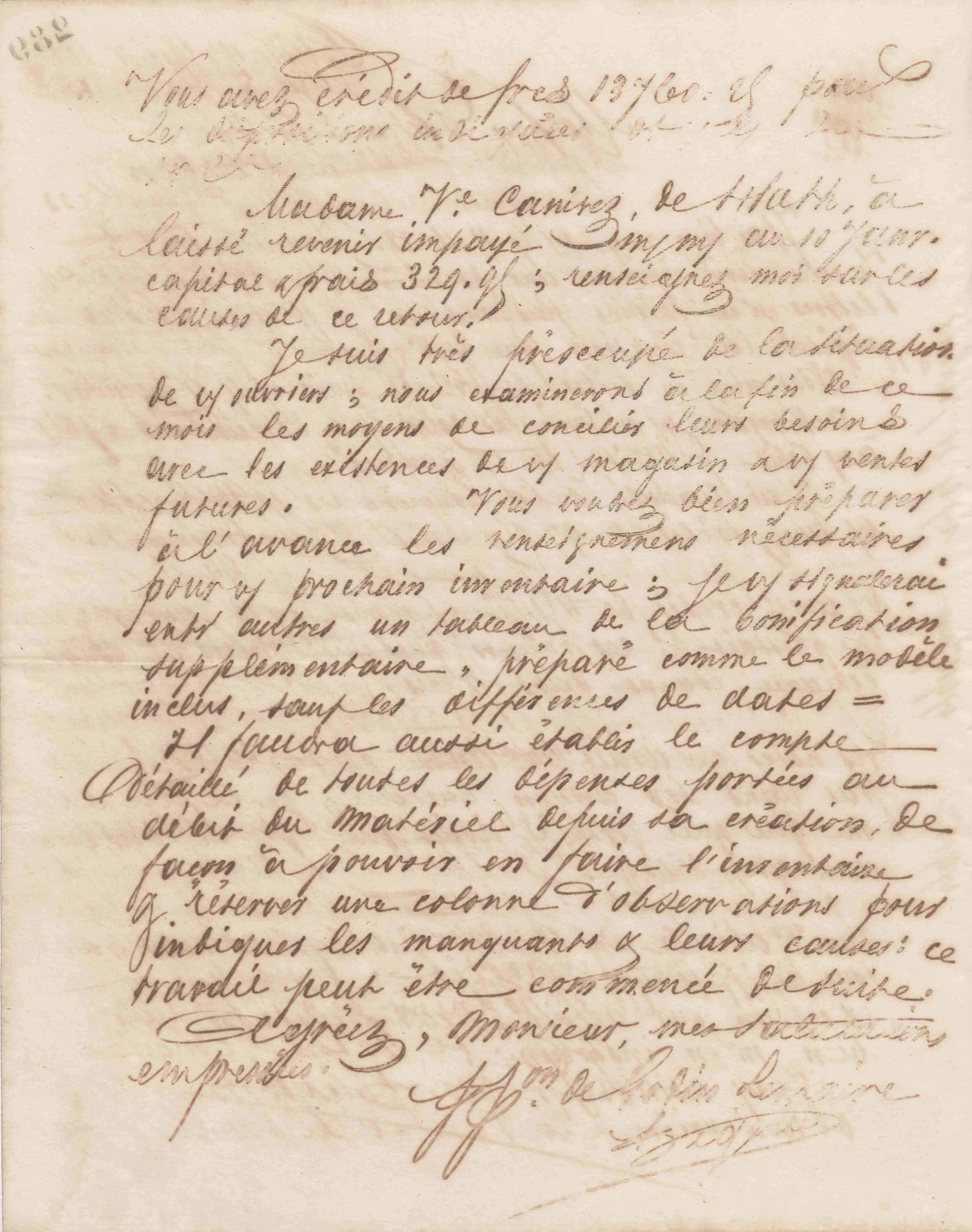 Jean-Baptiste André Godin aux Fonderies et manufactures Godin-Lemaire, 4 février 1863