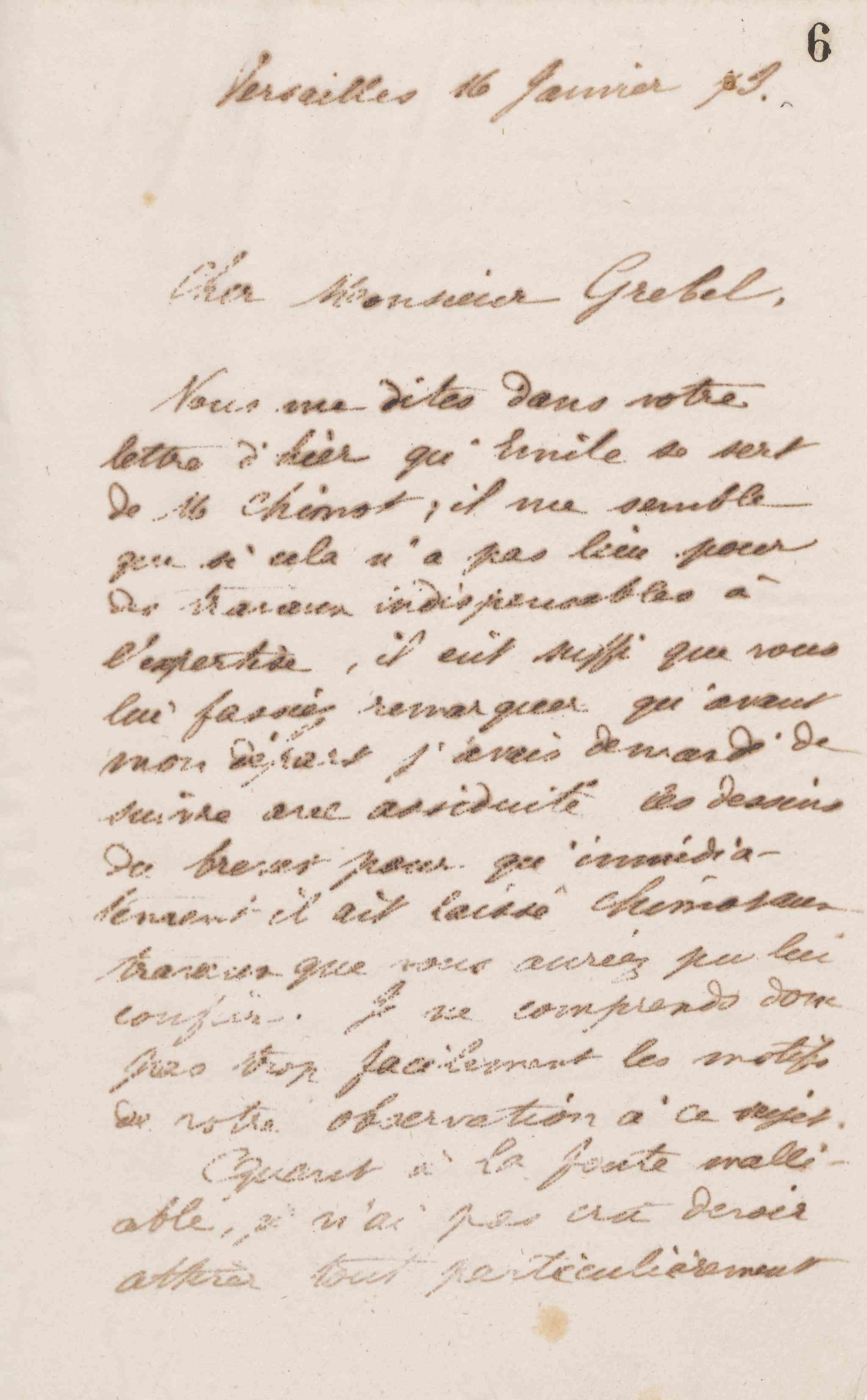 Jean-Baptiste André Godin à Alphonse Grebel, 16 janvier 1873
