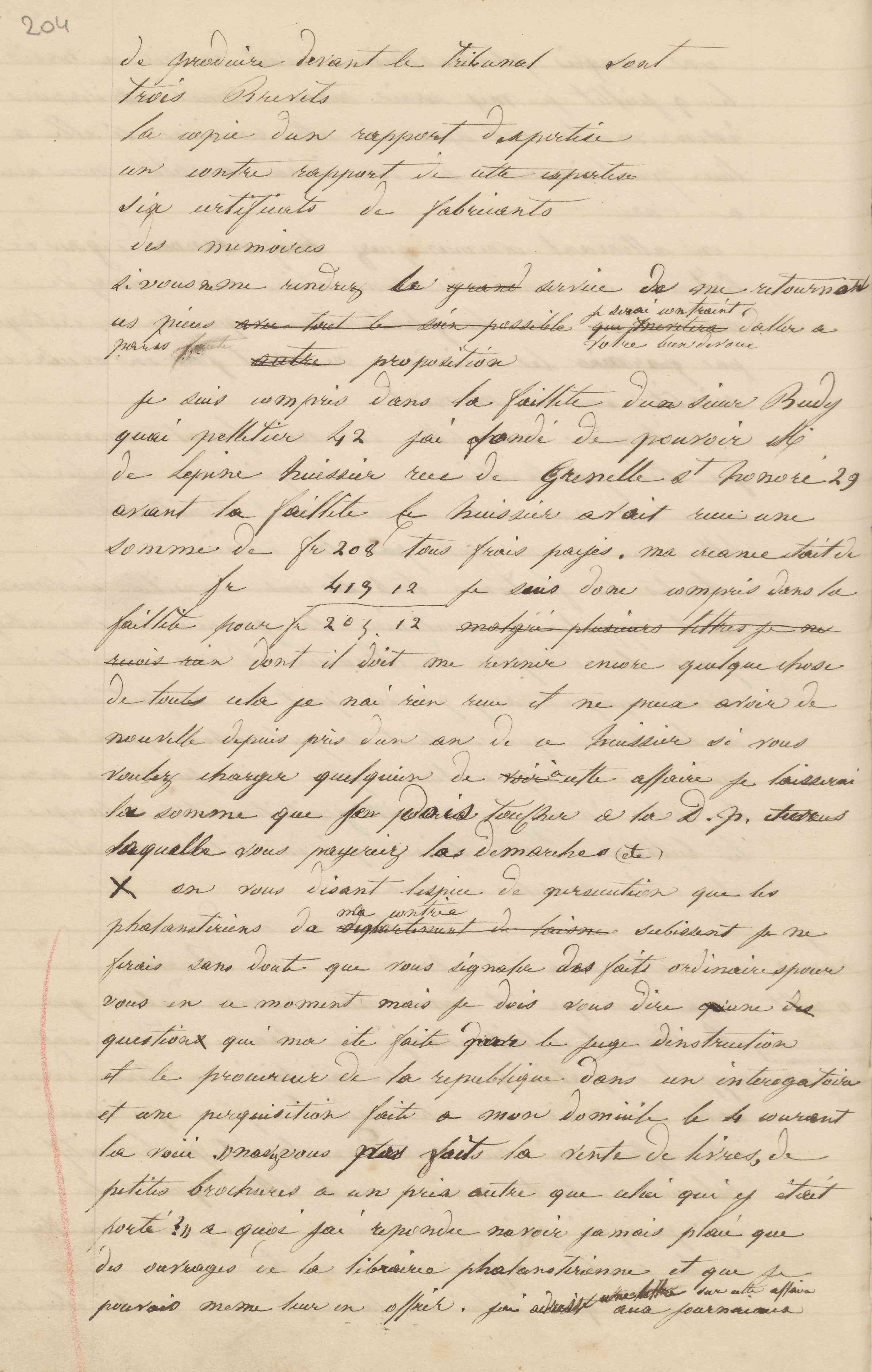 Jean-Baptiste André Godin à Allyre Bureau, 11 juillet 1848