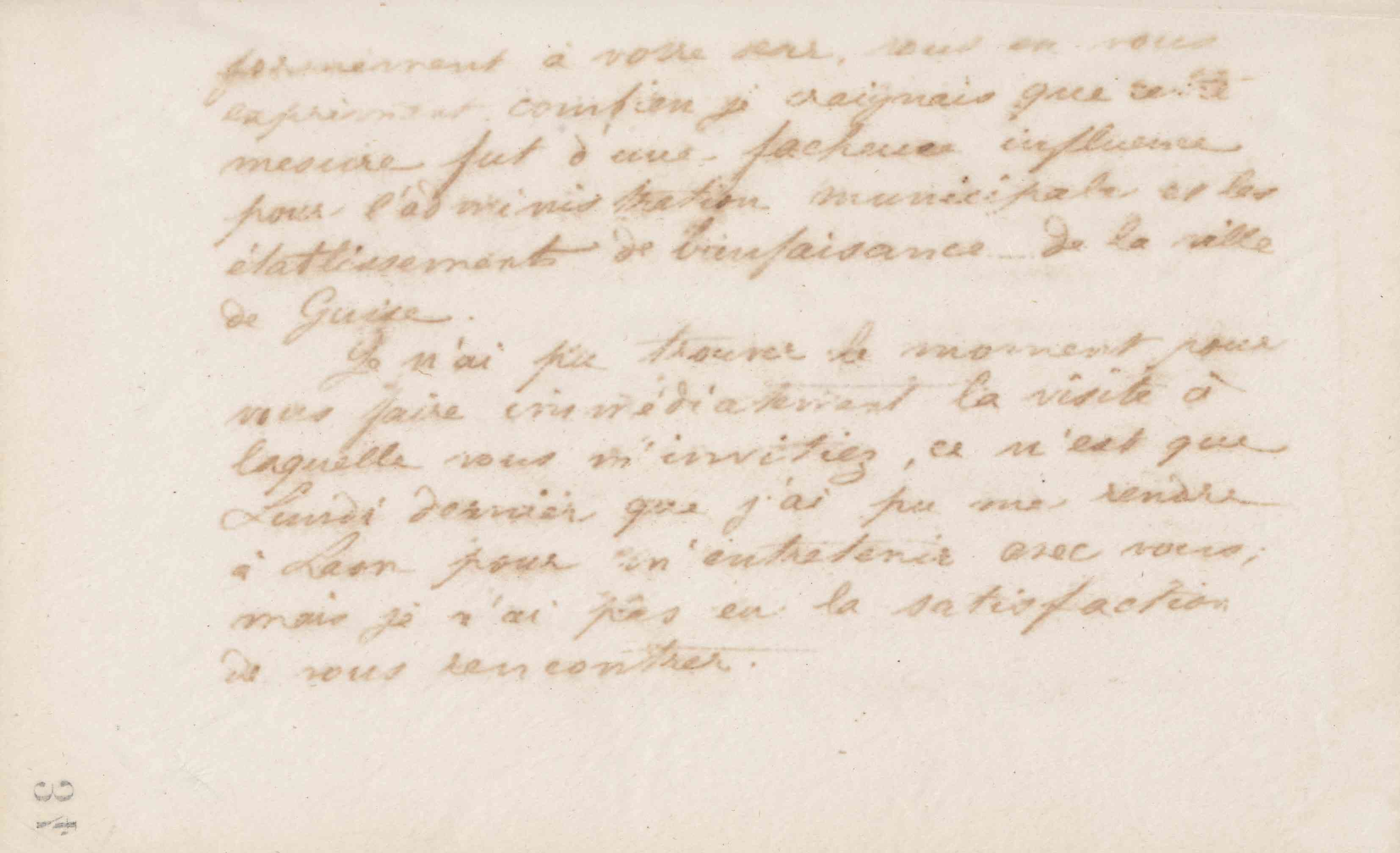 Jean-Baptiste André Godin au préfet de l'Aisne, 2 mai 1872 Jean-Baptiste André Godin au préfet de l'Aisne, 2 mai 1872