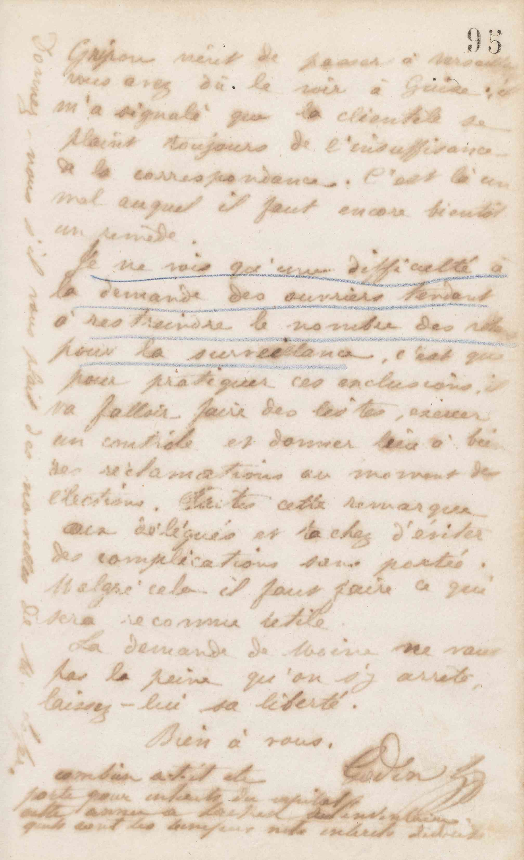 Jean-Baptiste André Godin à Alfred Denisart, 19 mai 1872