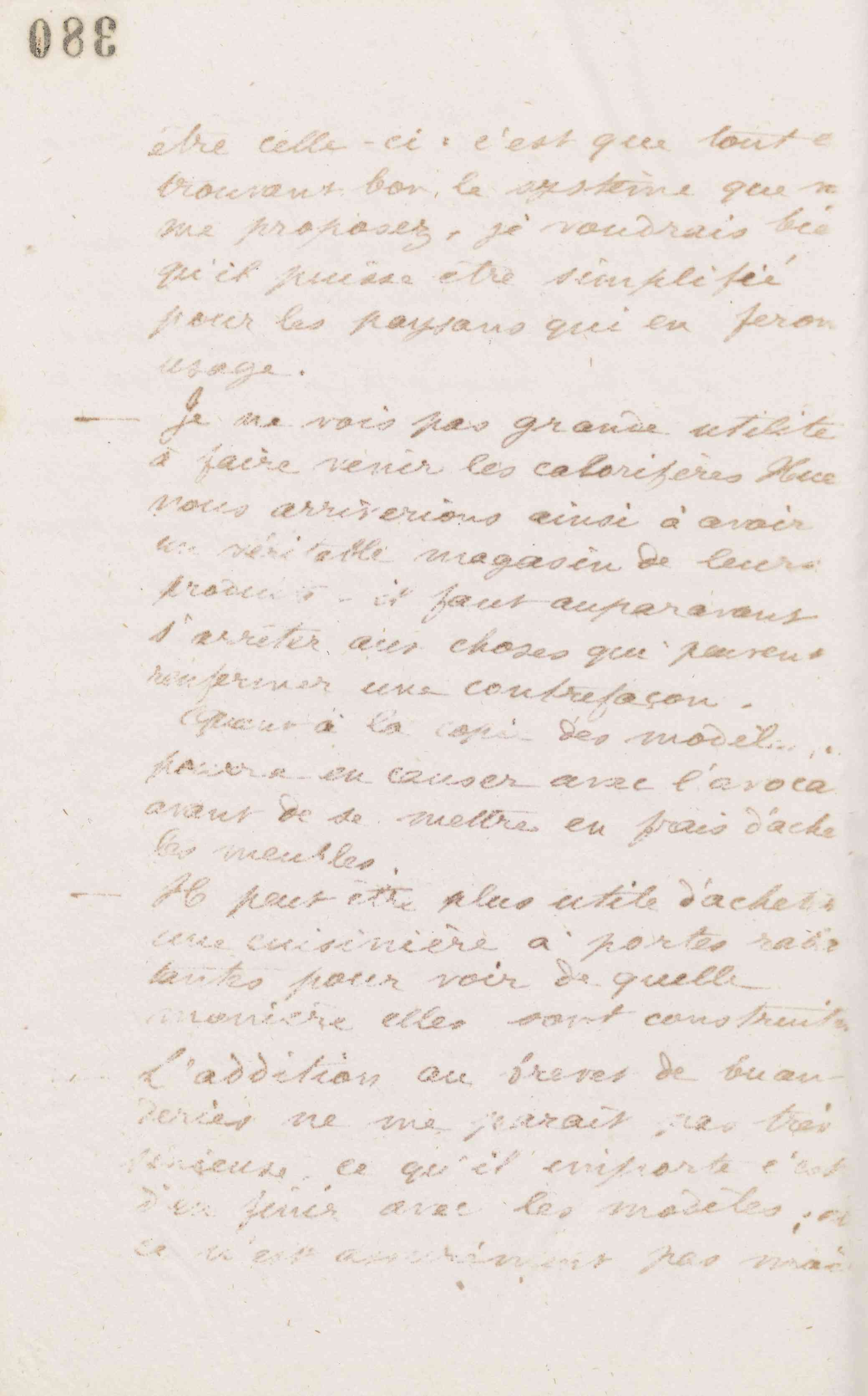 Jean-Baptiste André Godin à Alphonse Grebel, 6 mars 1874