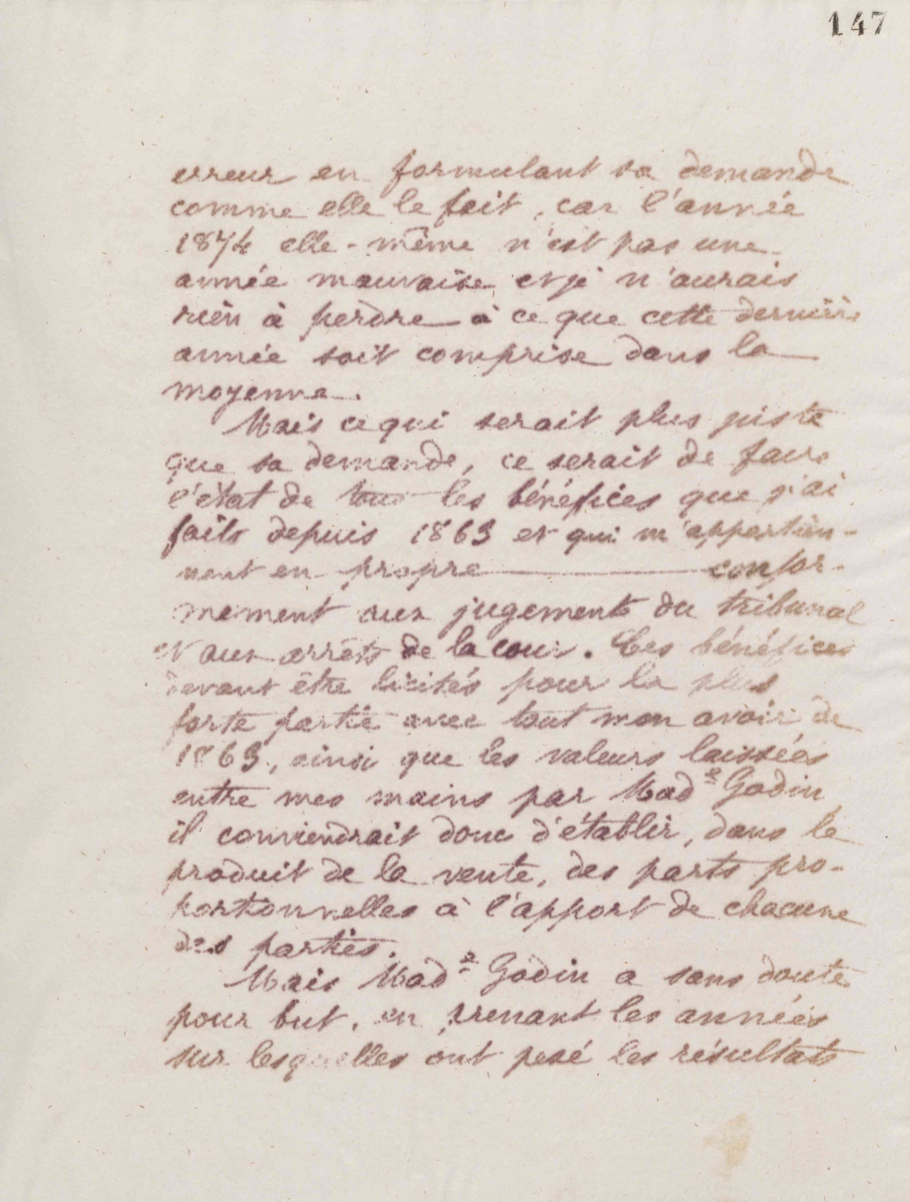 Jean-Baptiste André Godin à Édouard Larue, 12 décembre 1875