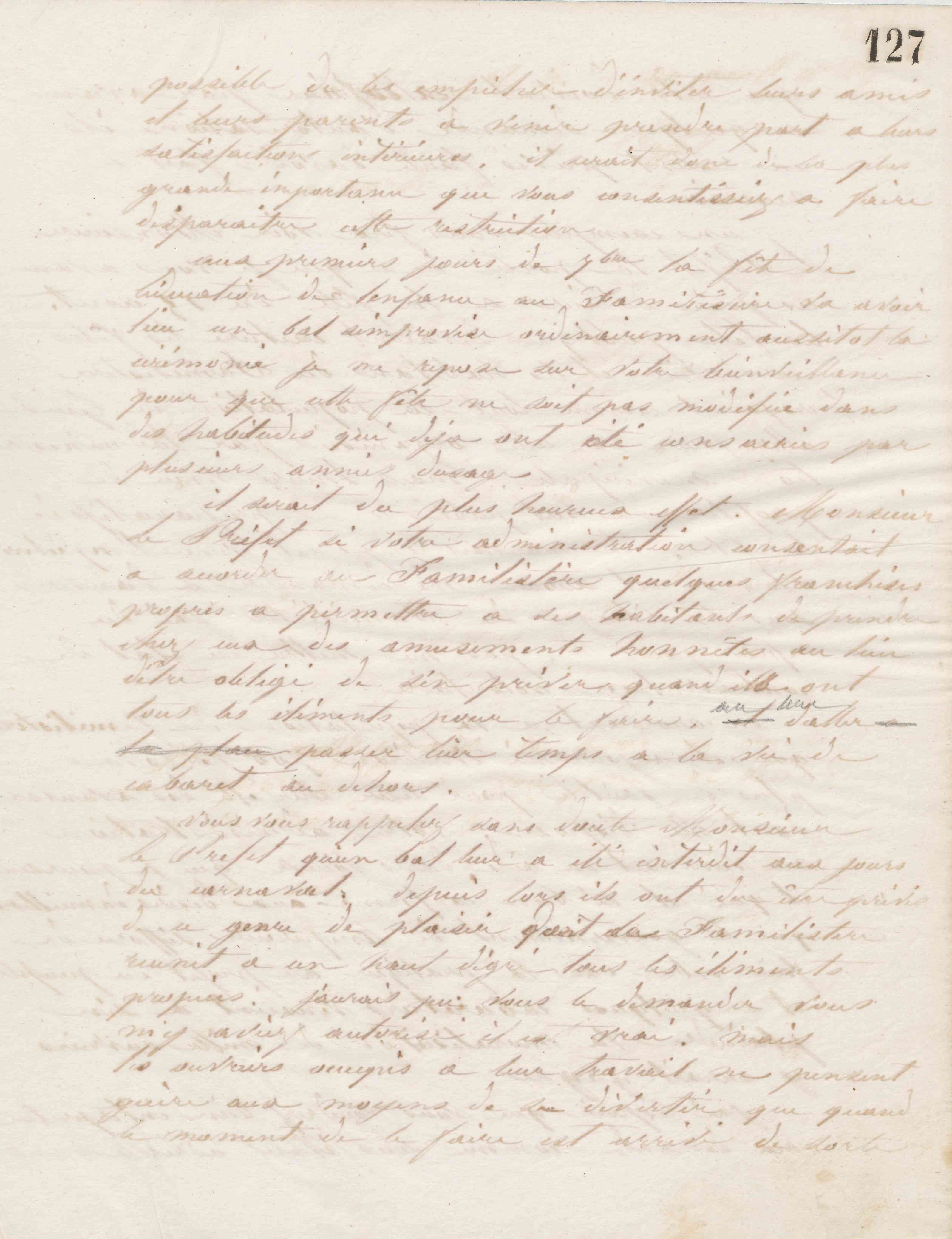 Jean-Baptiste André Godin au préfet de l'Aisne, 21 août 1865
