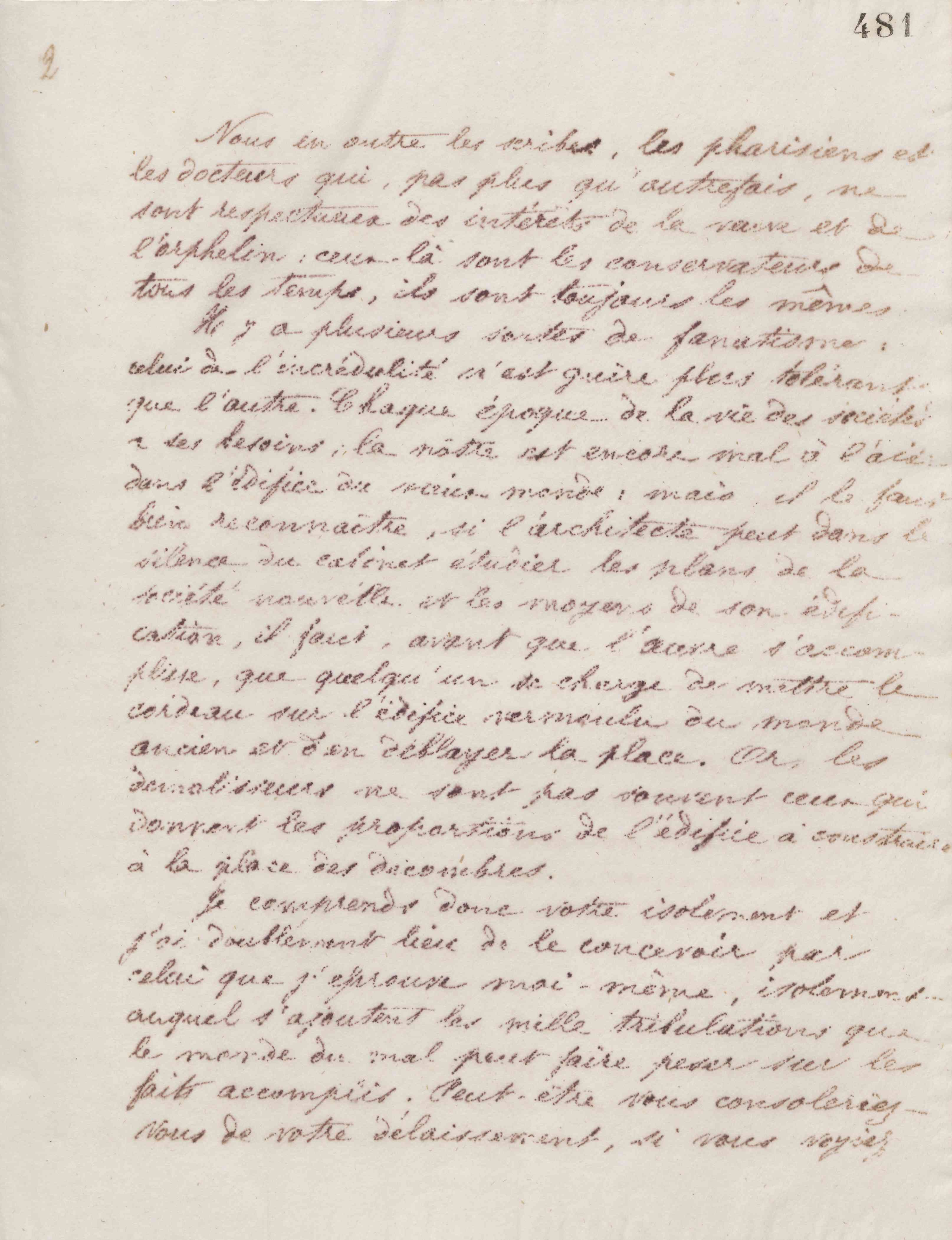 Jean-Baptiste André Godin à Charles Fauvety, 26 juin 1876 Jean-Baptiste André Godin à Charles Fauvety, 26 juin 1876