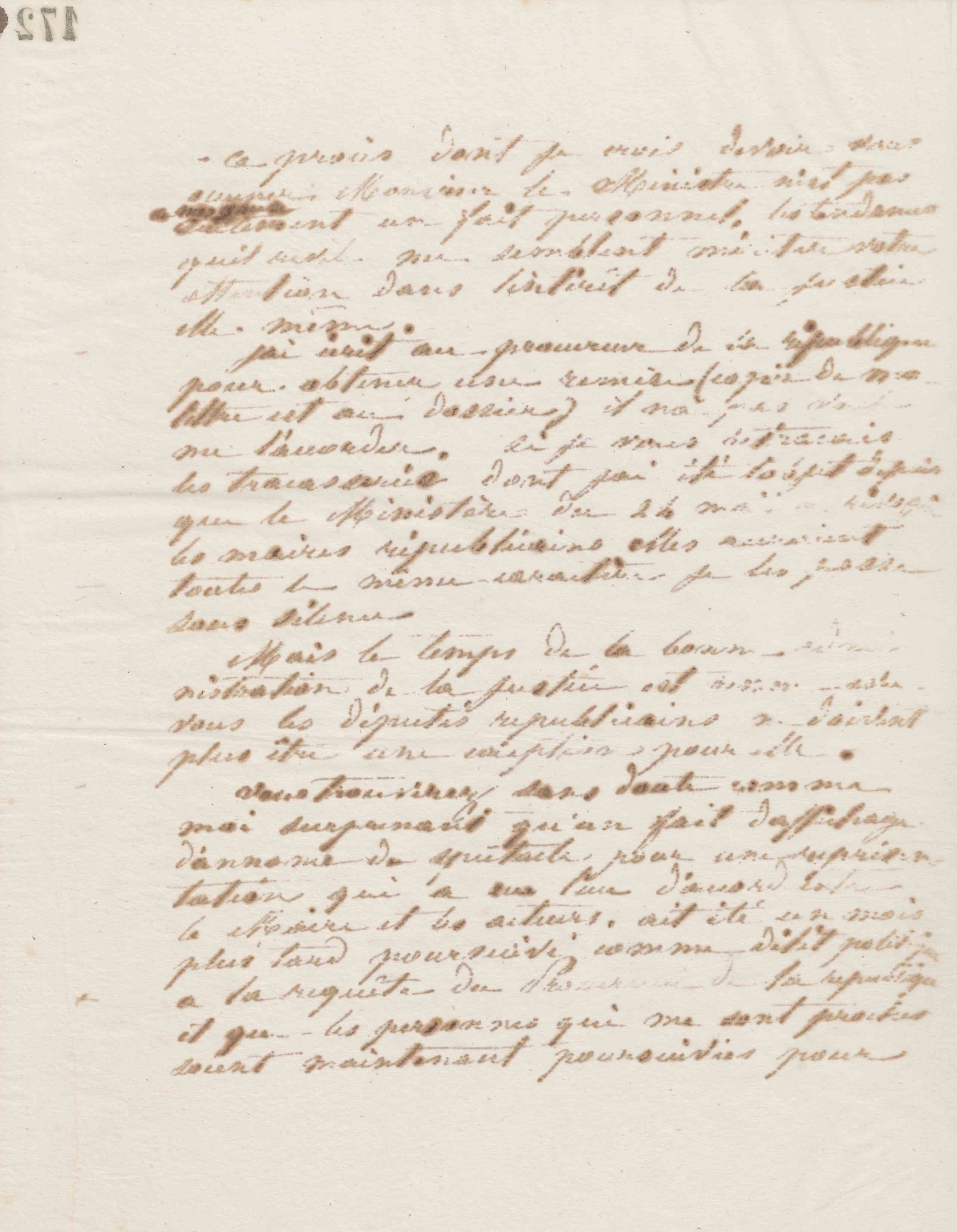 Jean-Baptiste André Godin au ministre de la Justice, vers le 13 mai 1875 Jean-Baptiste André Godin au ministre de la Justice, vers le 13 mai 1875