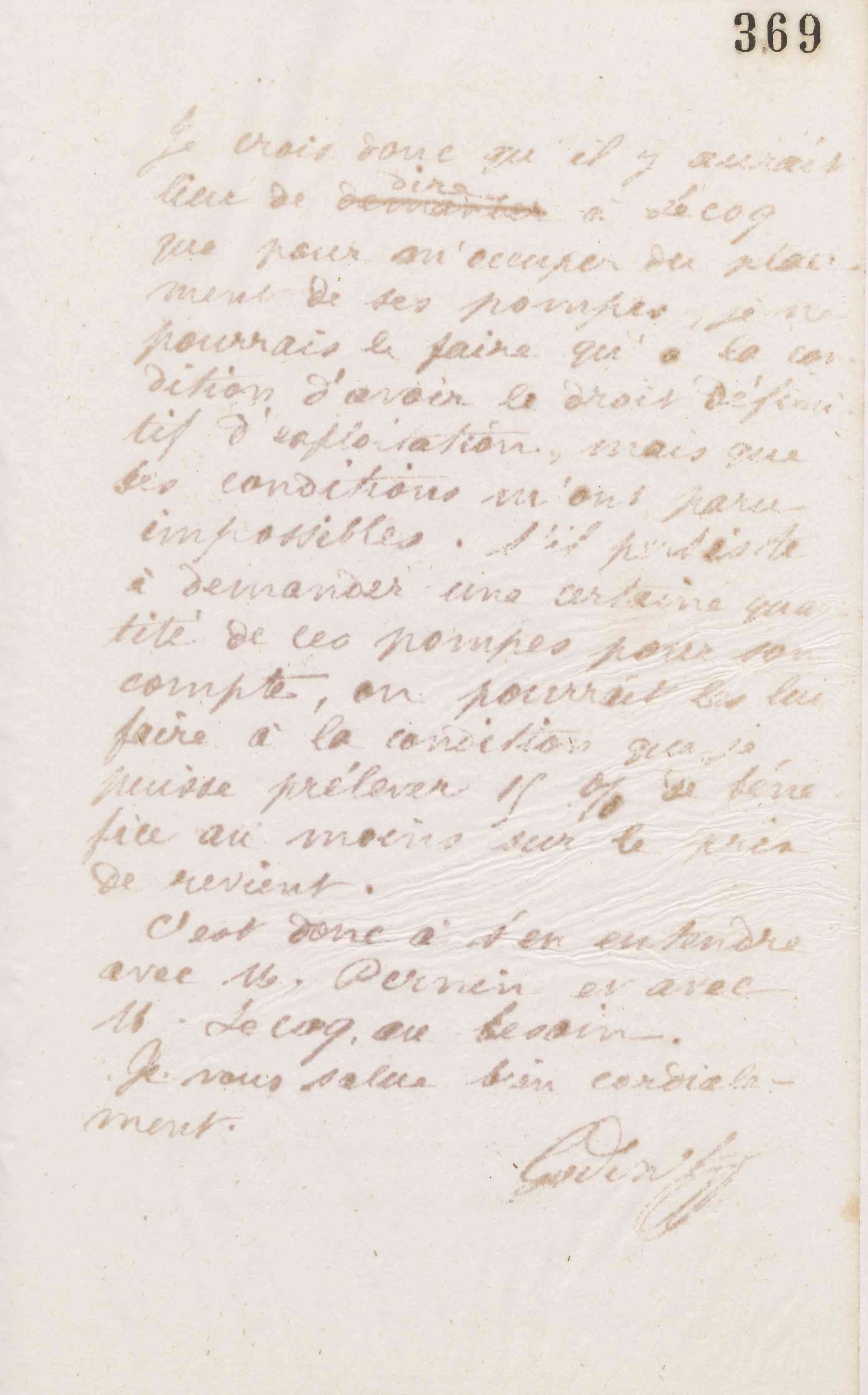 Jean-Baptiste André Godin à Alphonse Grebel, 26 février 1874