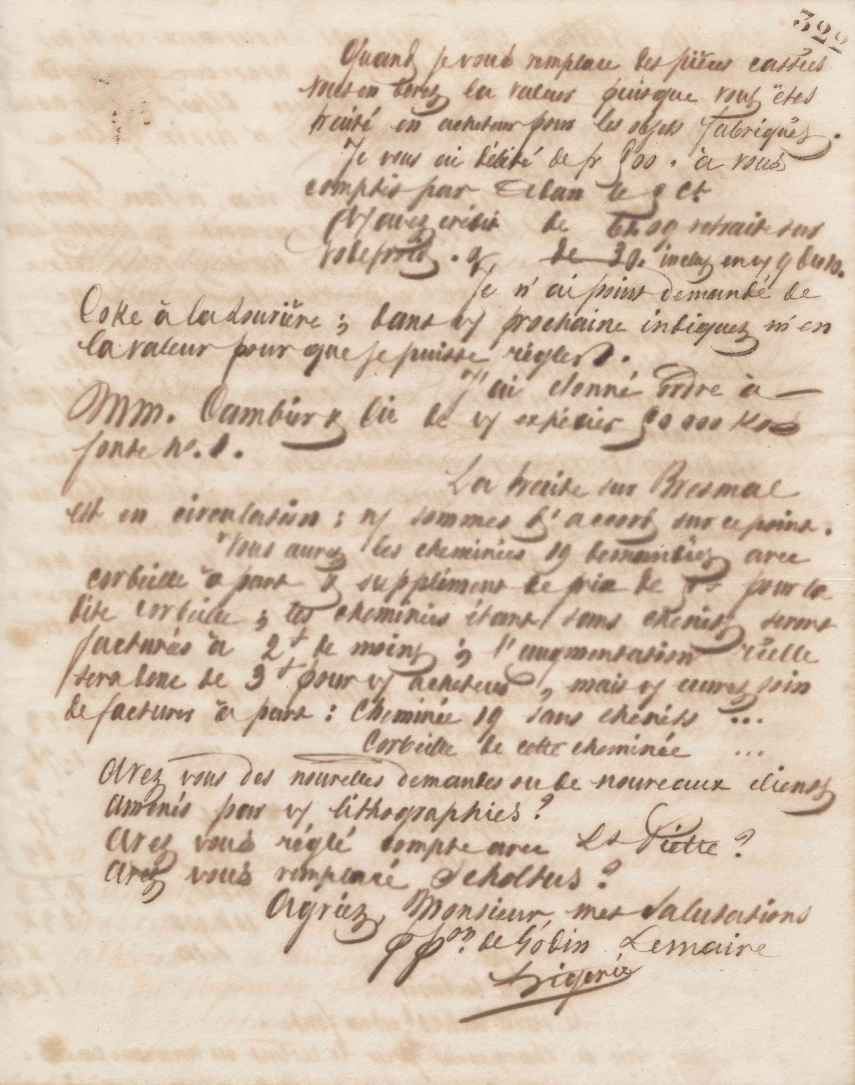 Jean-Baptiste André Godin aux Fonderies et manufactures Godin-Lemaire, 14 mai 1863