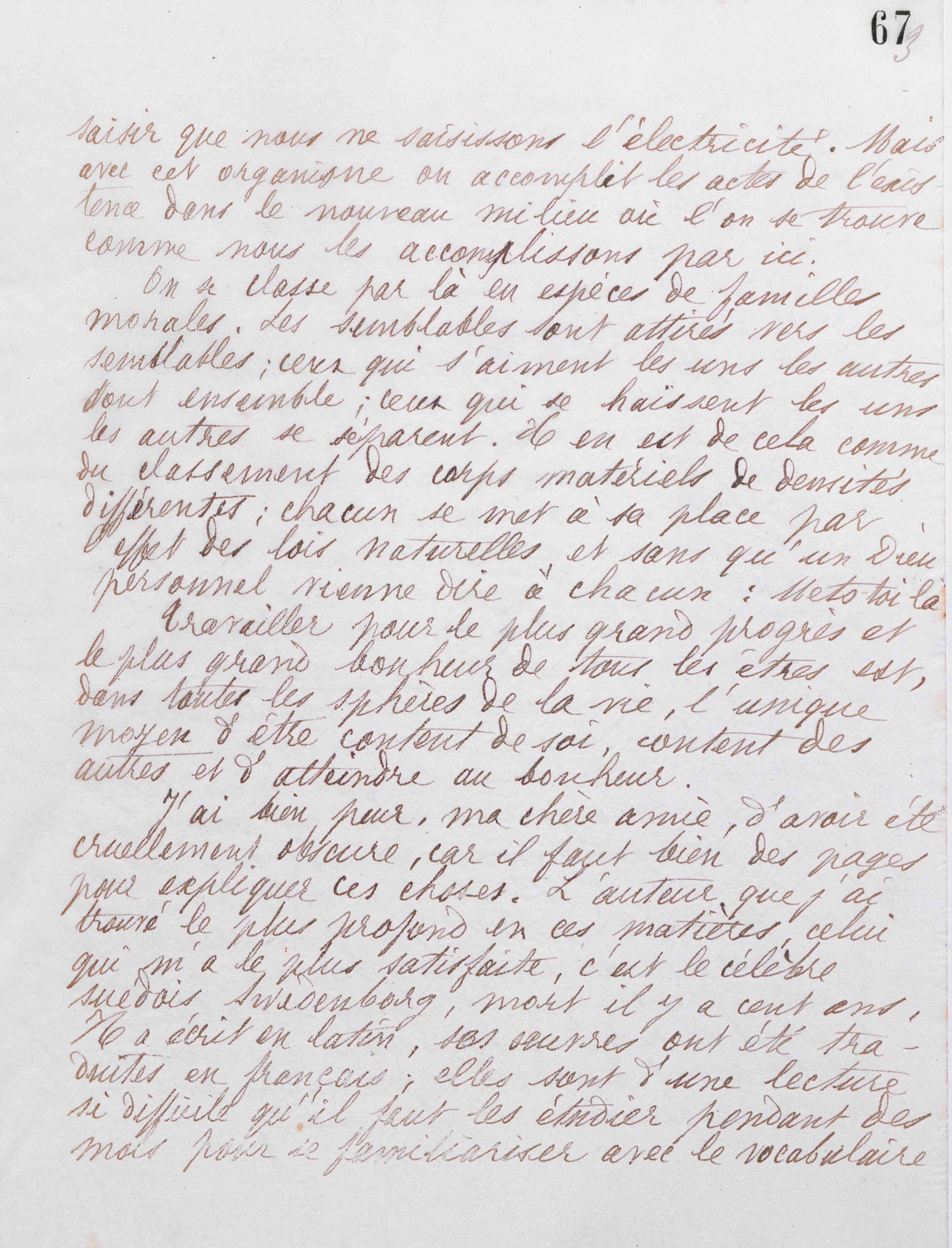 Marie Moret à Adèle Brullé, 26 septembre 1885