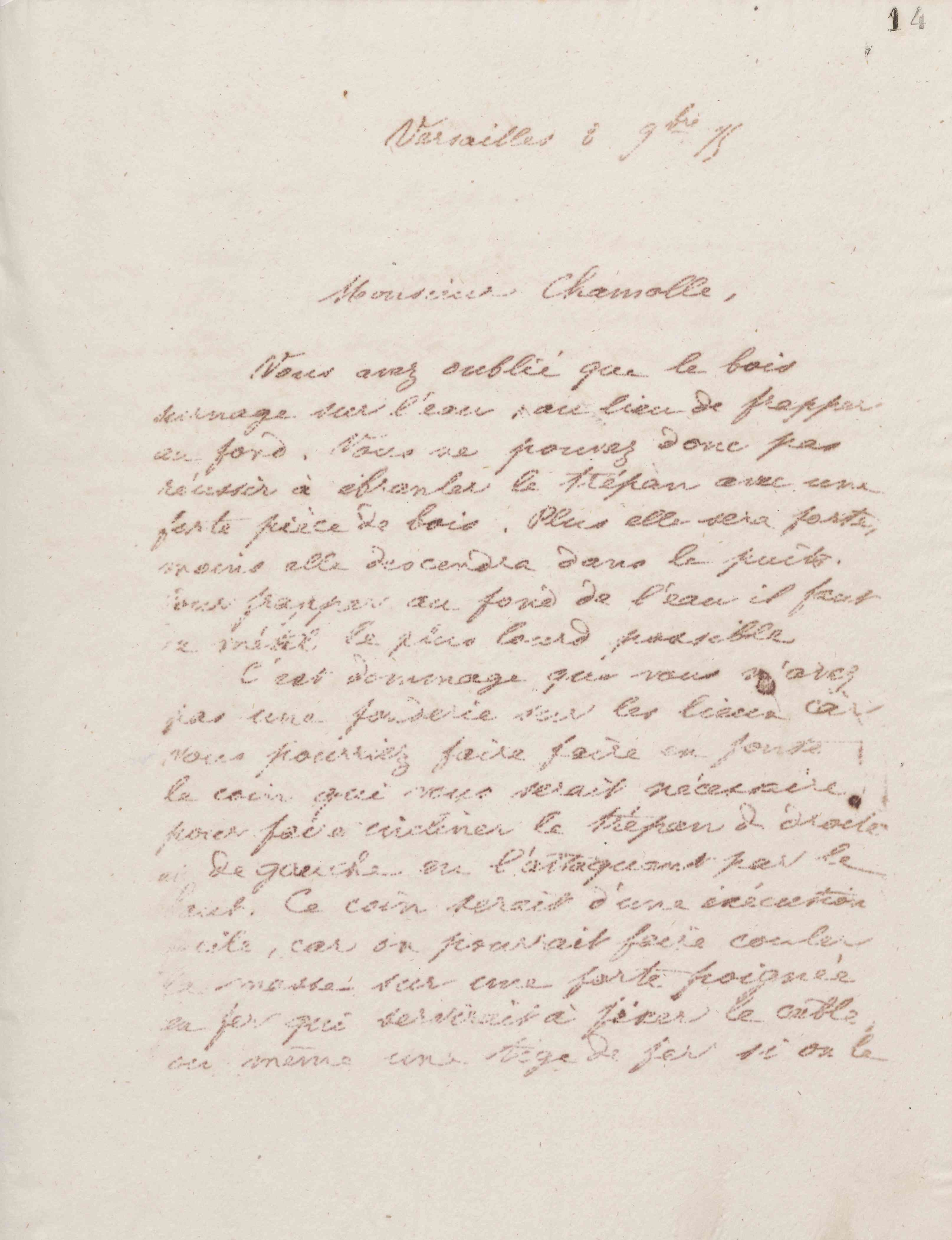 Jean-Baptiste André Godin à monsieur Chamolle, 8 novembre 1875 Jean-Baptiste André Godin à monsieur Chamolle, 8 novembre 1875