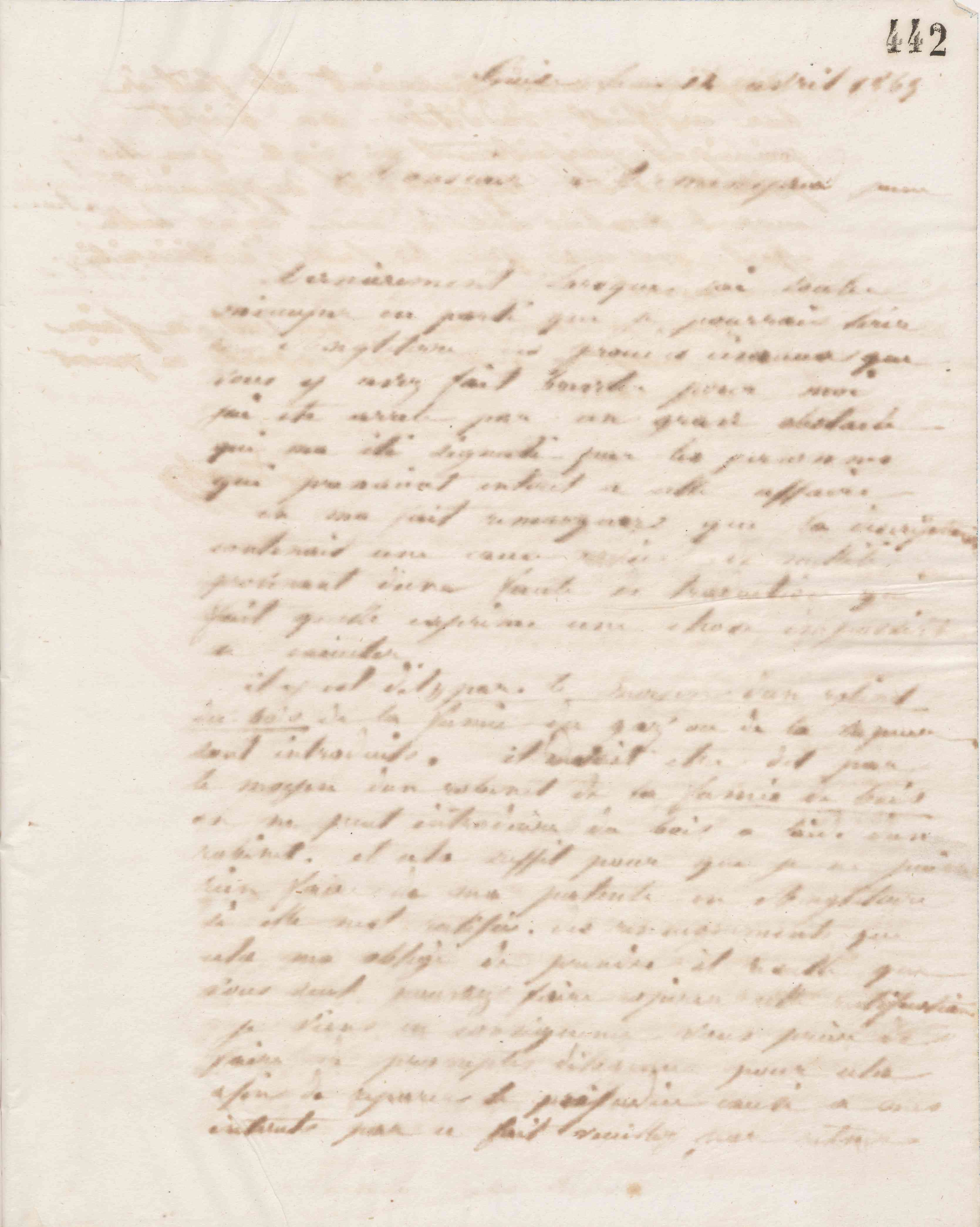 Jean-Baptiste André Godin à Charles Armengaud, 14 avril 1865