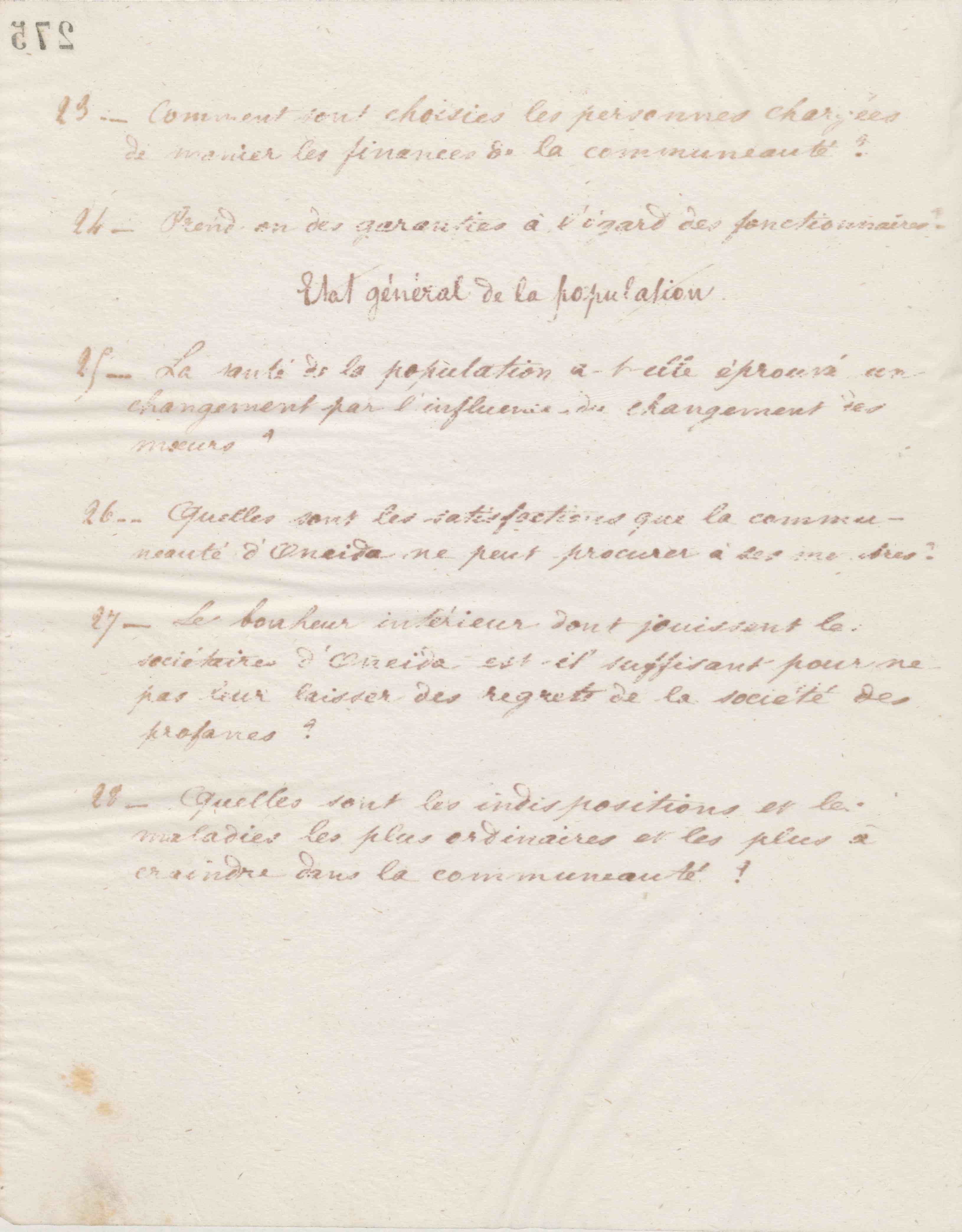 Jean-Baptiste André Godin à John Humphrey Noyes, 22 août 1874