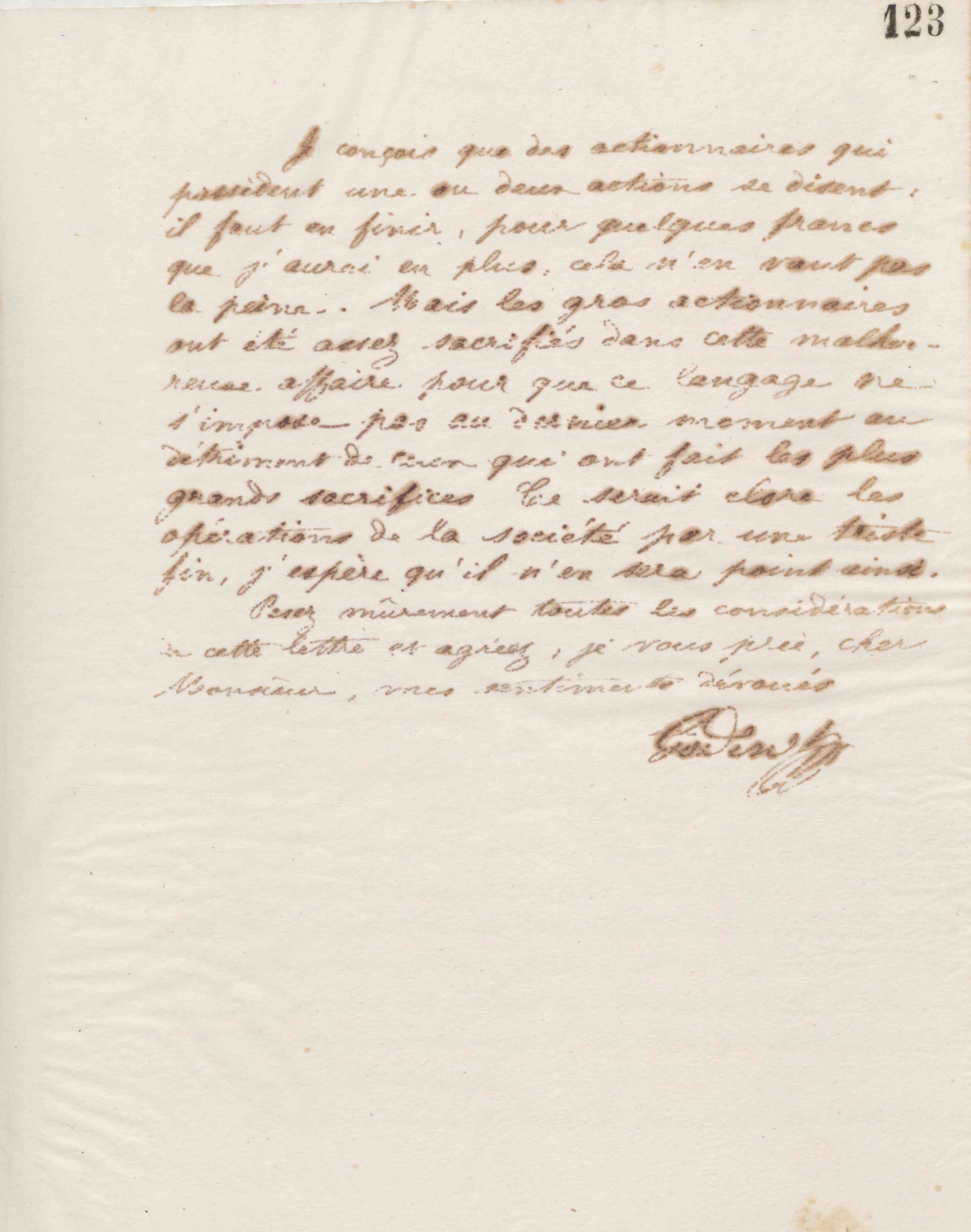 Jean-Baptiste André Godin à Louis Eugène Tallon, 2 avril 1875