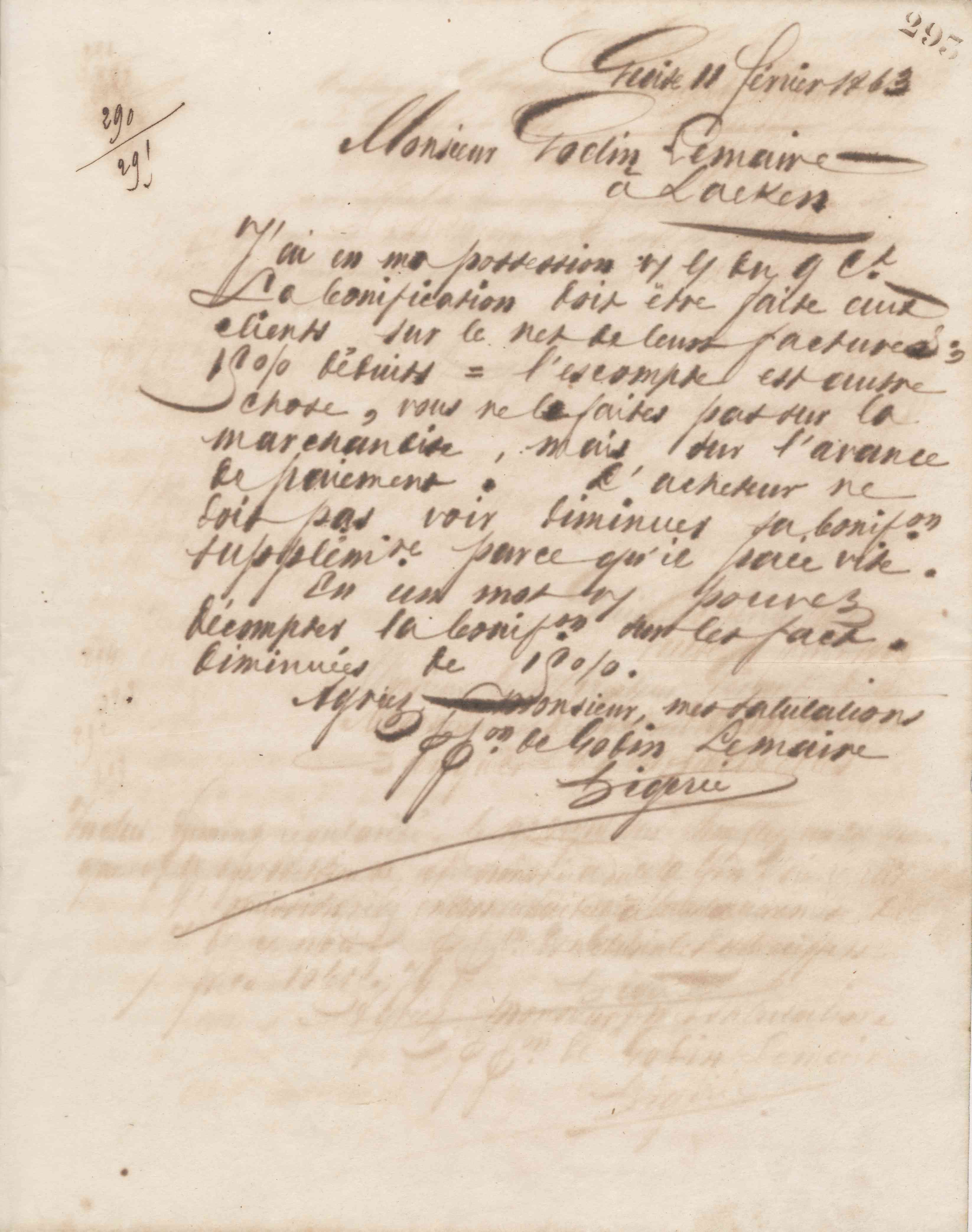 Jean-Baptiste André Godin aux Fonderies et manufactures Godin-Lemaire, 11 février 1863