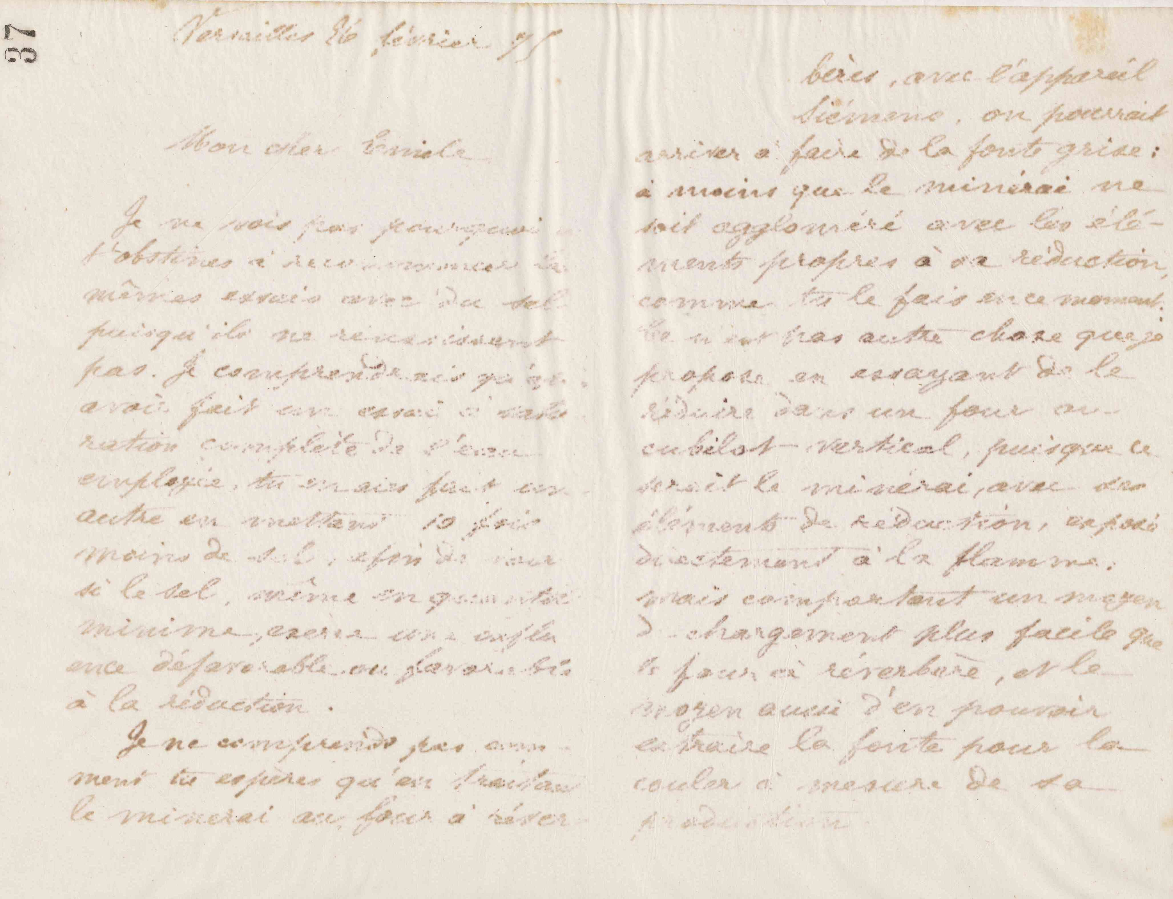 Jean-Baptiste André Godin à Émile Godin, 26 février 1875 Jean-Baptiste André Godin à Émile Godin, 26 février 1875