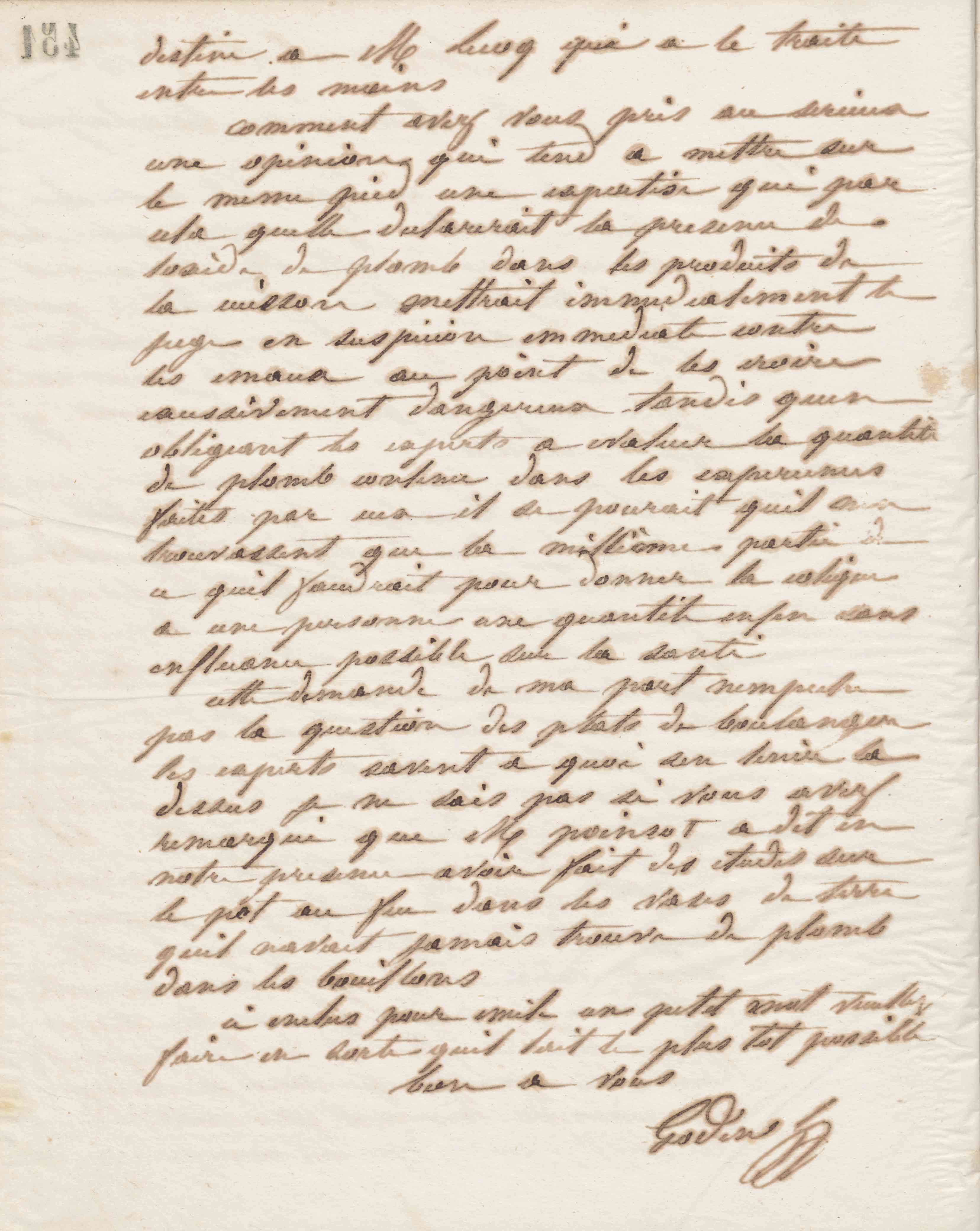 Jean-Baptiste André Godin à François Cantagrel, 8 décembre 1866