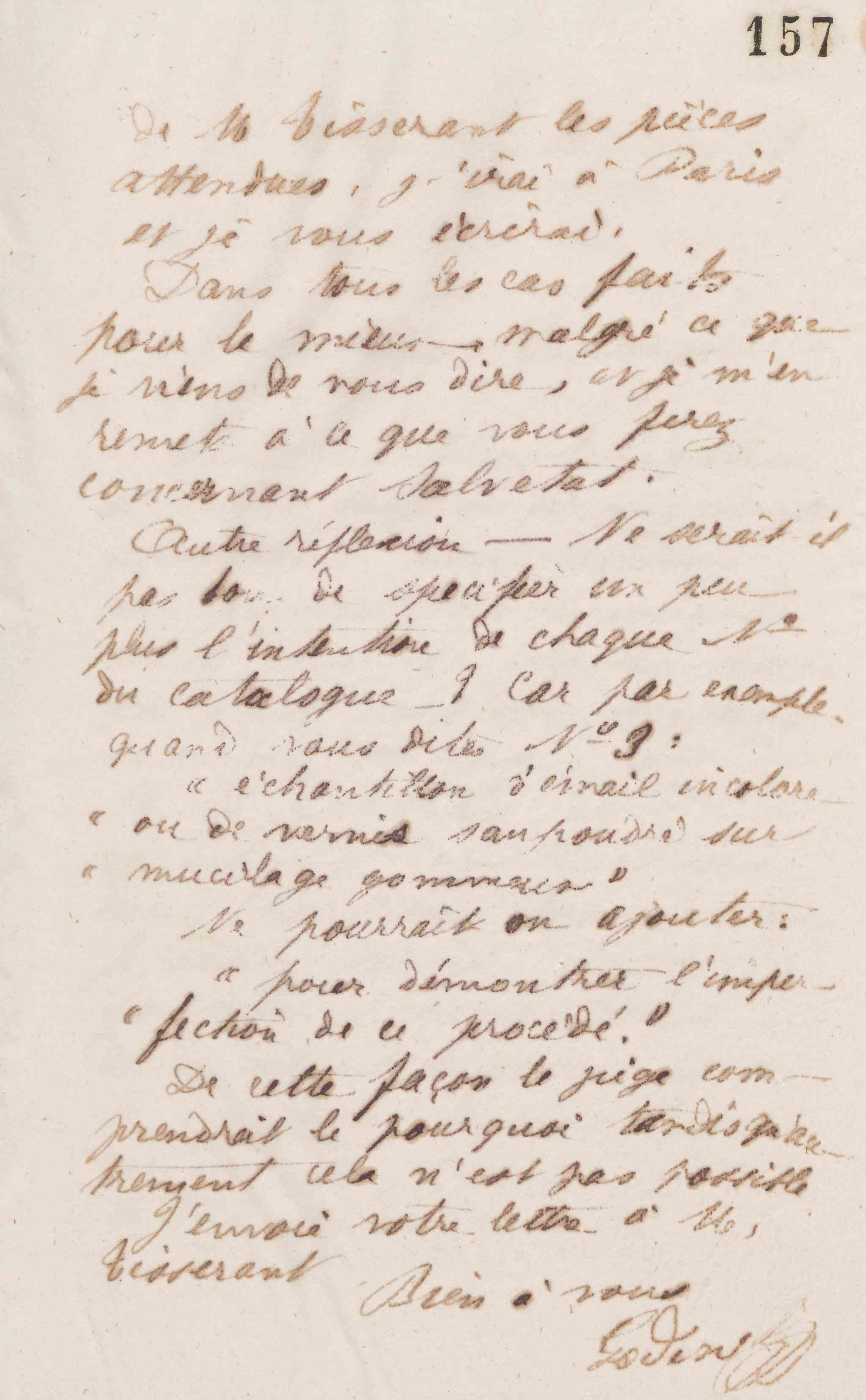 Jean-Baptiste André Godin à David Tisseron, 16 mars 1873