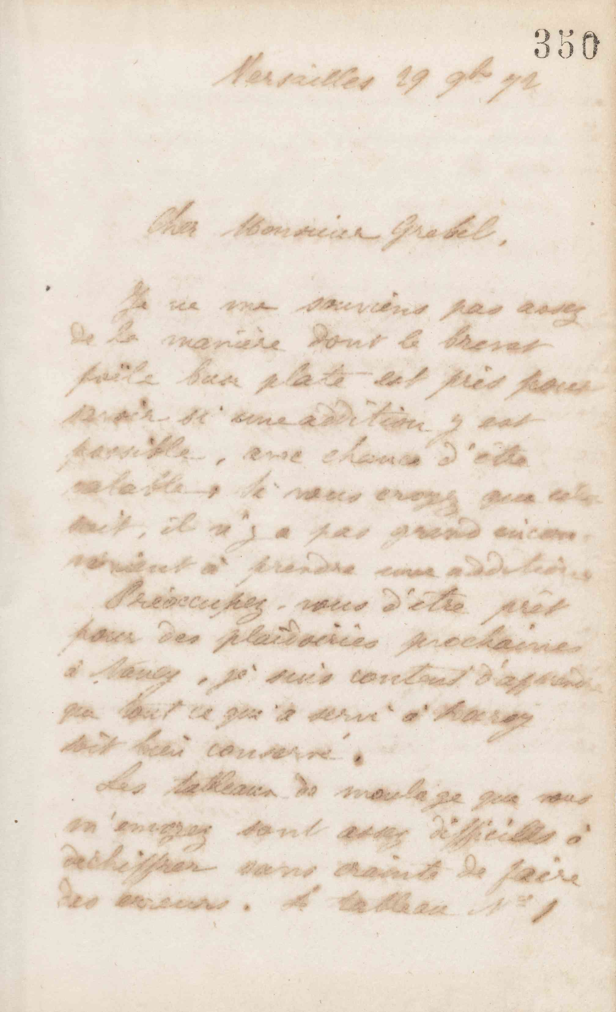 Jean-Baptiste André Godin à Alphonse Grebel, 29 novembre 1872