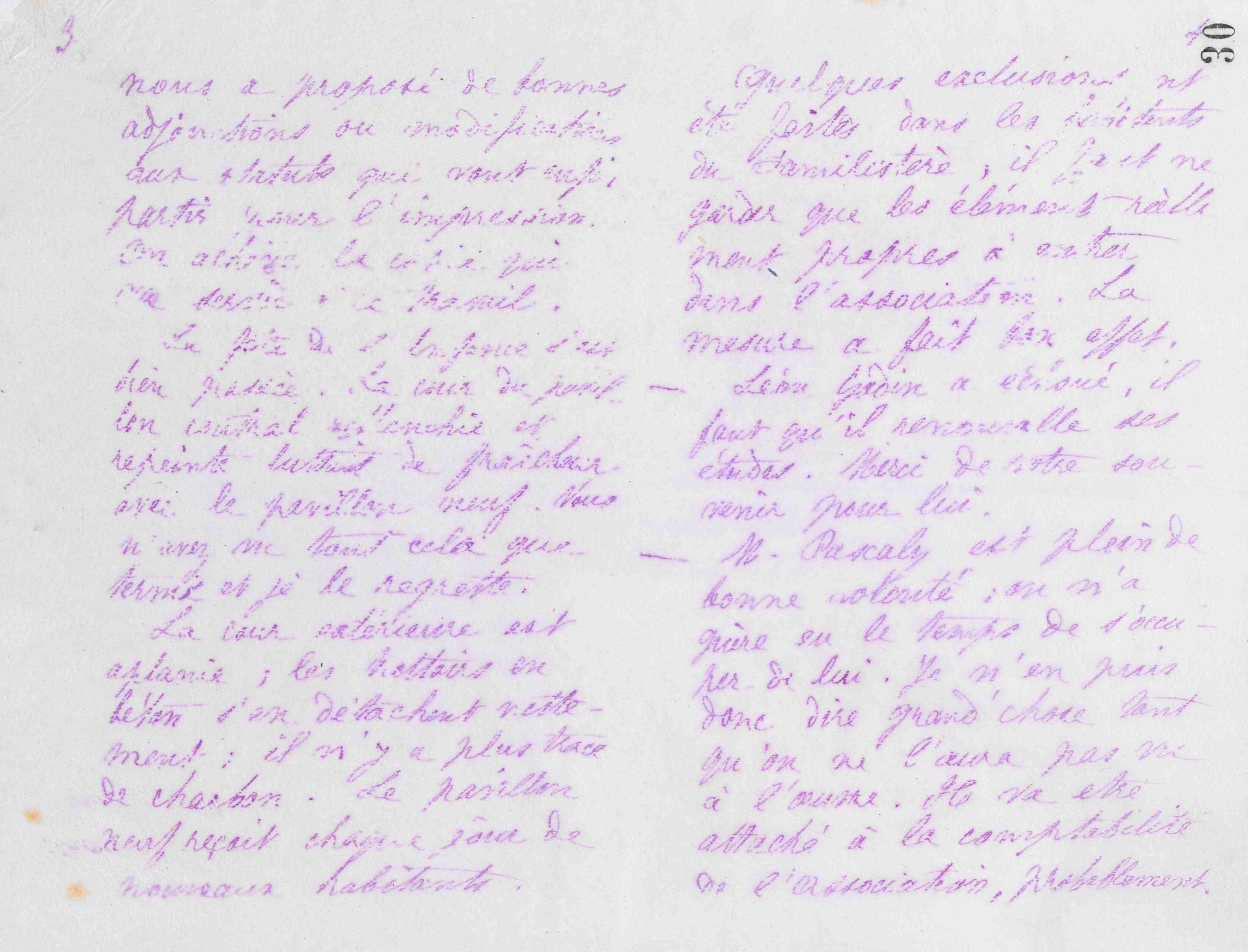 Marie Moret à Antoine Massoulard, 11 septembre 1879