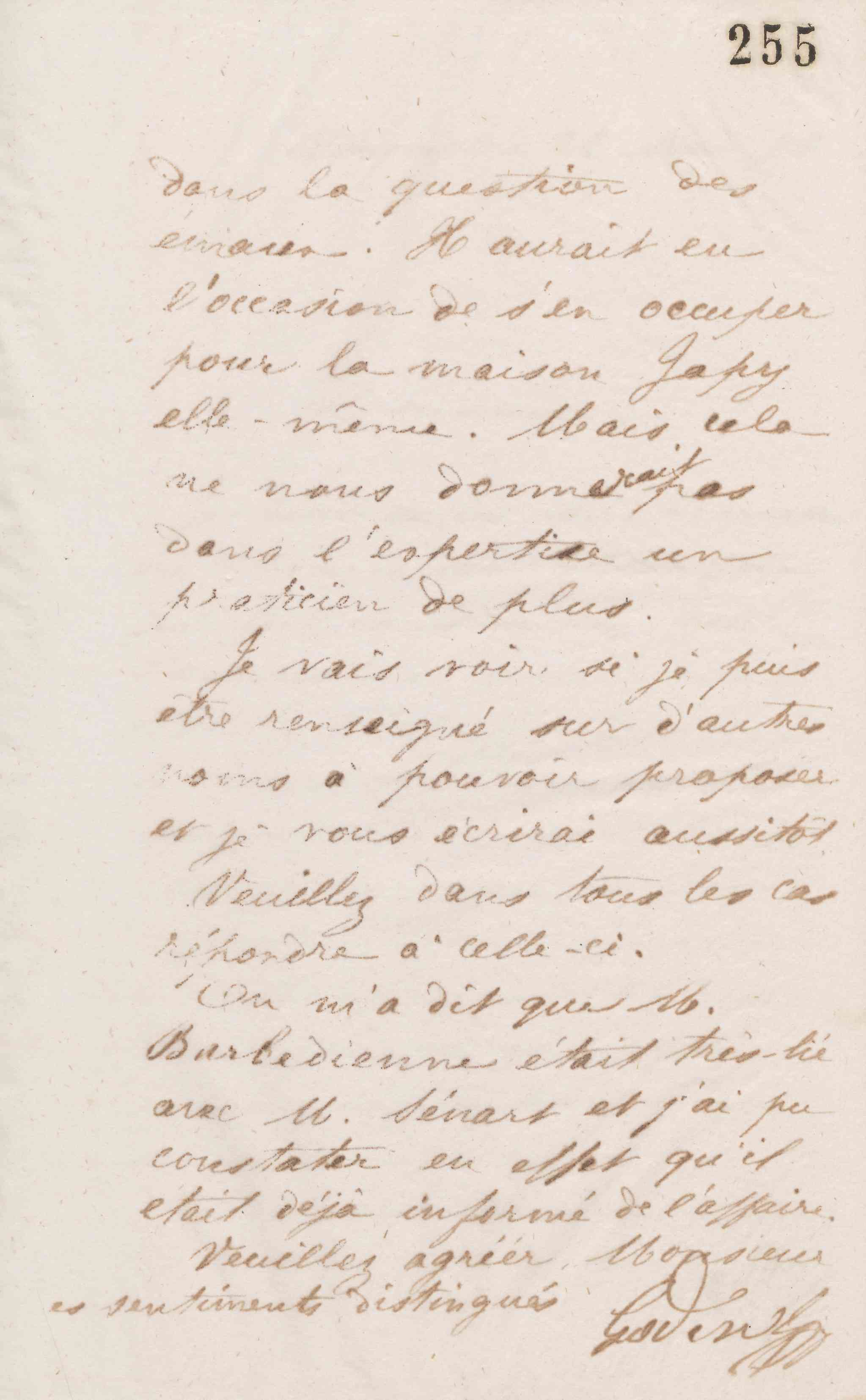 Jean-Baptiste André Godin à Alexandre Tisserant, 20 mai 1873