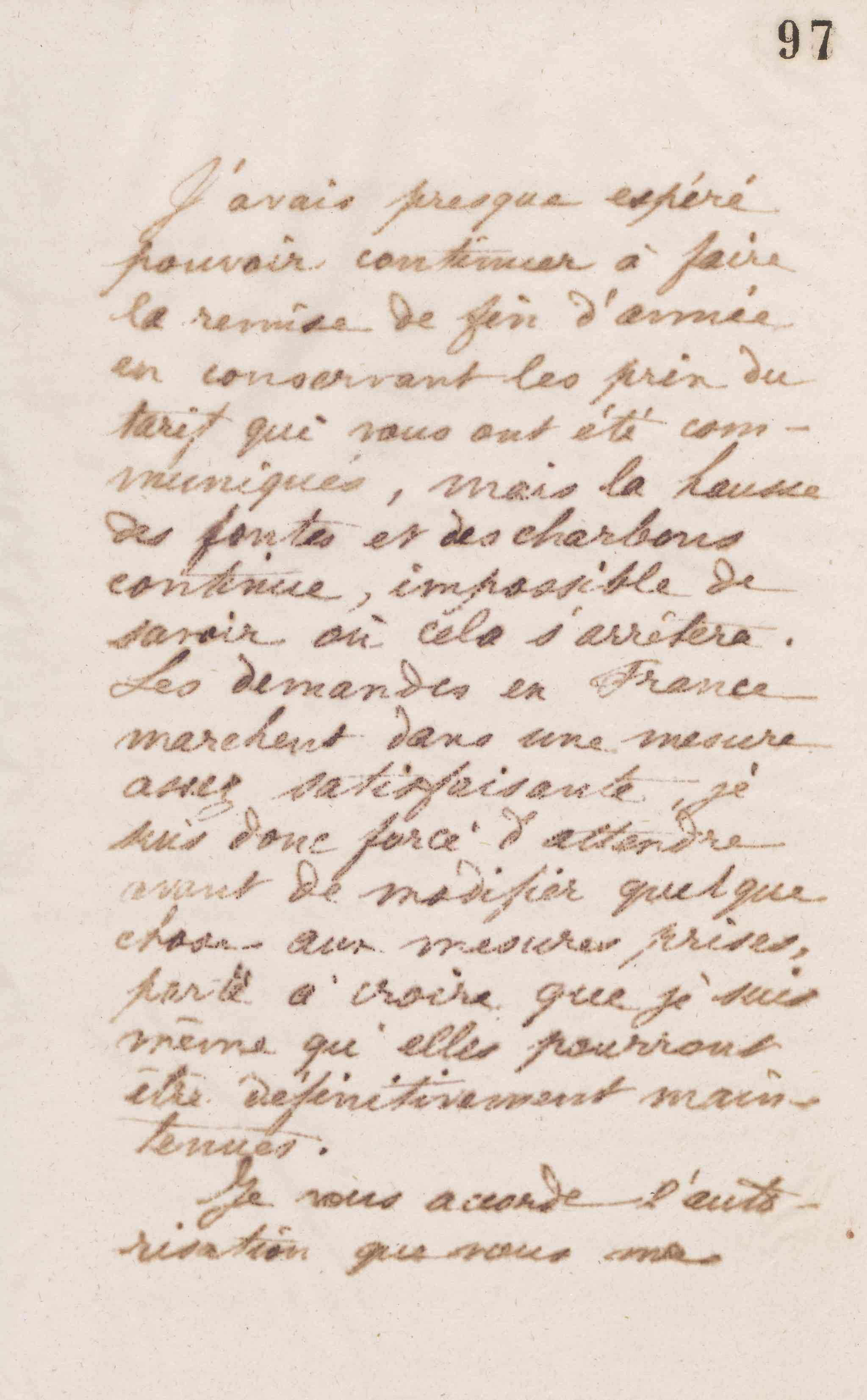 Jean-Baptiste André Godin à Eugène André, 18 février 1873