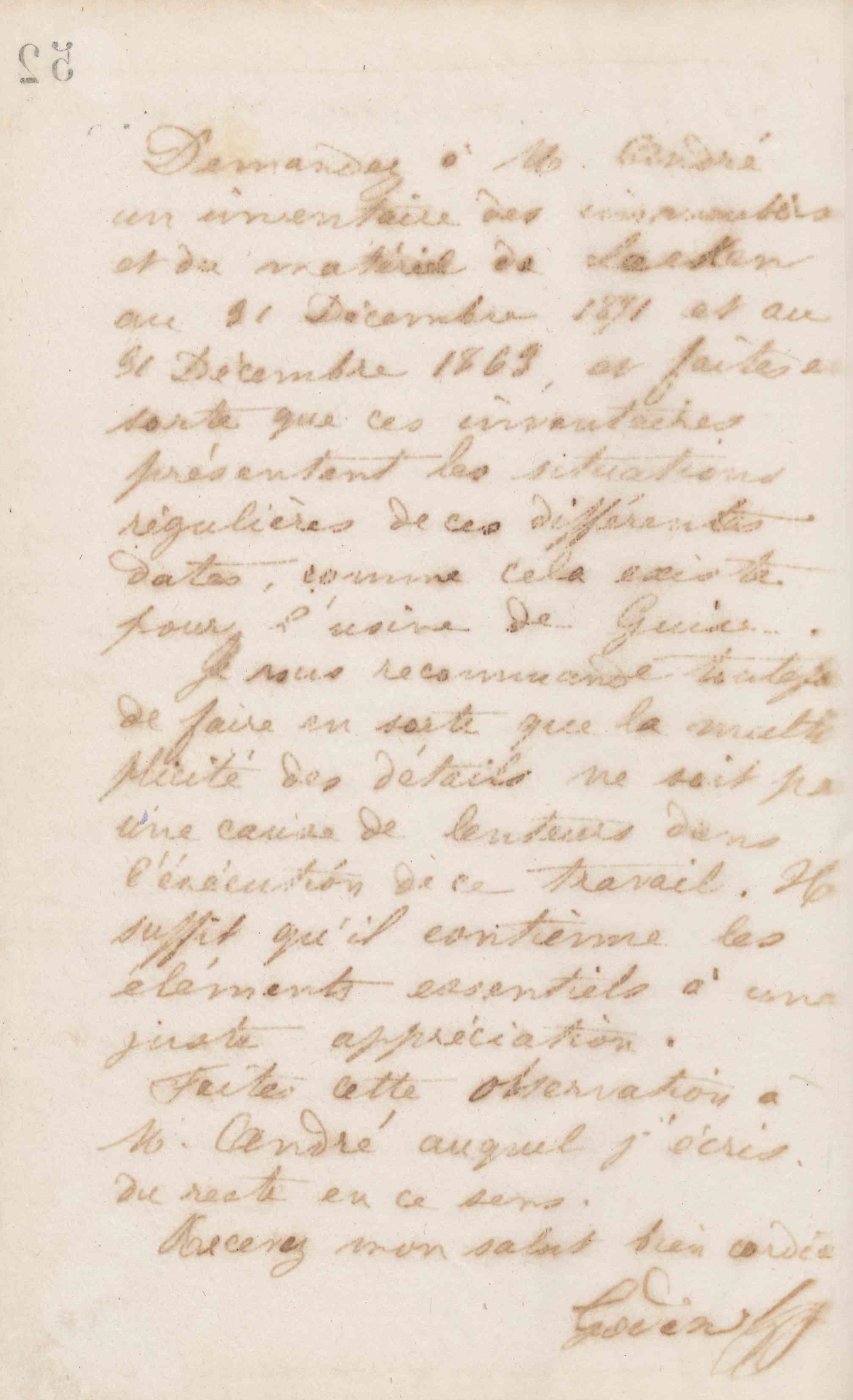 Jean-Baptiste André Godin à Alfred Denisart, 5 mai 1872 Jean-Baptiste André Godin à Alfred Denisart, 5 mai 1872